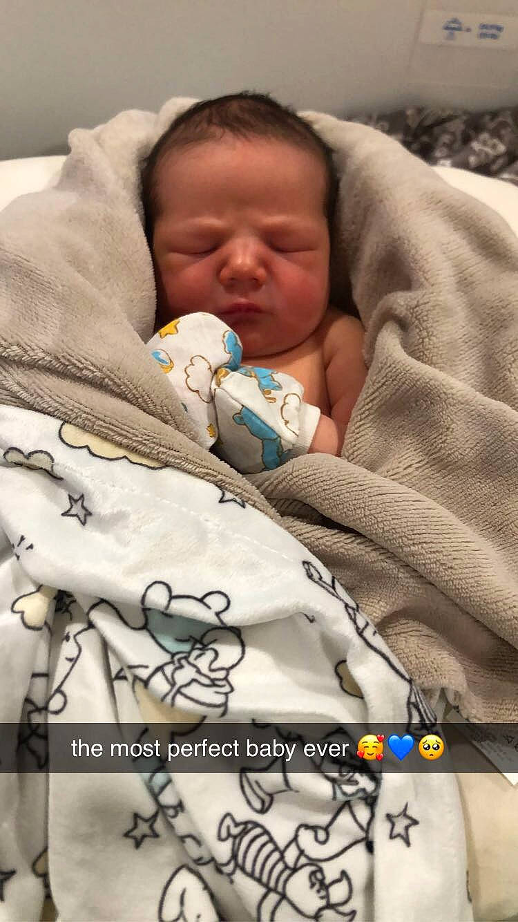 Caysen joined the competition — help win amazing prizes! baby, baby_products, baby_sleeping, baby_toddler_clothing, bedding, bedtime, blanket, cheek, child, comfort, face, linens, nap, pattern, person, photograph, room, skin, sleep, textile