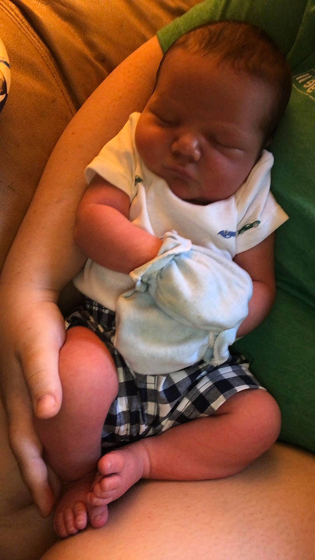 Caysen joined the competition — help win amazing prizes! baby, baby_toddler_clothing, beauty, cheek, child, comfort, elbow, facial_expression, finger, hairstyle, hand, head, human_leg, knee, mouth, person, skin, thigh, thumb, toddler