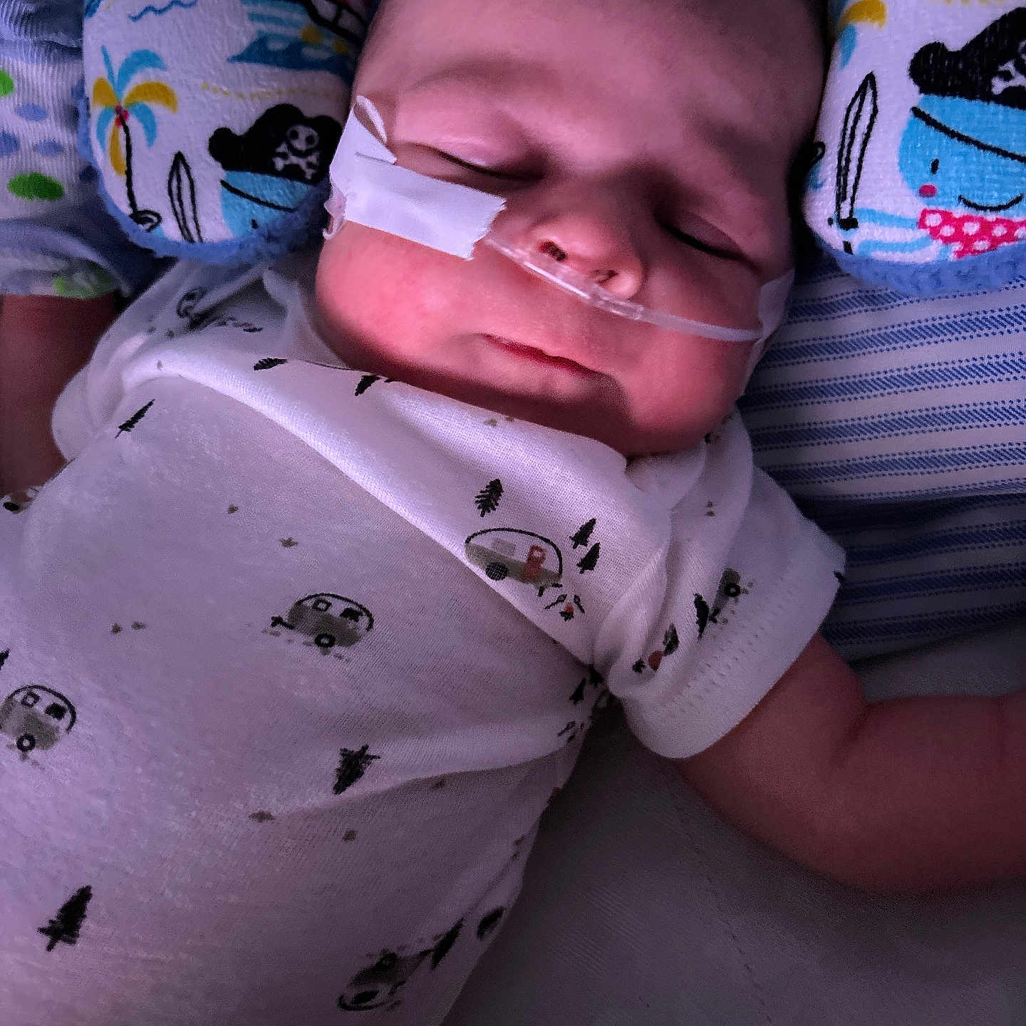 Tayvon joined the competition — help win amazing prizes! architecture, baby, bodypart, building, clothing, cushion, face, finger, furniture, glove, hand, hat, head, homedecor, hospital, newborn, person, photography, portrait, sleeping