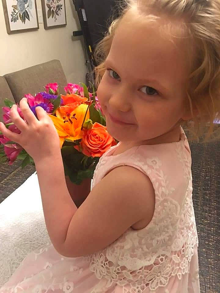 Stormy joined the competition — help win amazing prizes! dress, eye, finger, flower, flower_arranging, gesture, hand, happy, hybrid_tea_rose, iris, joy, person, petal, picture_frame, pink, plant, shoulder, skin, smile, standing