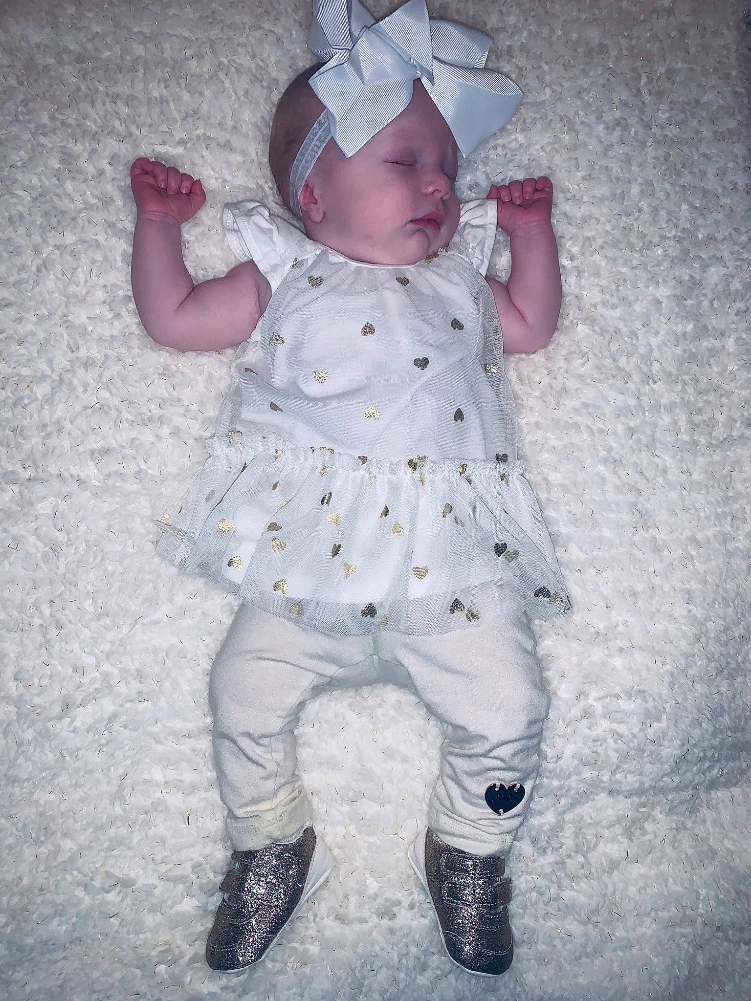 Kenzleigh joined the competition — help win amazing prizes! baby, child, costume, fun, person, pink, toddler, white