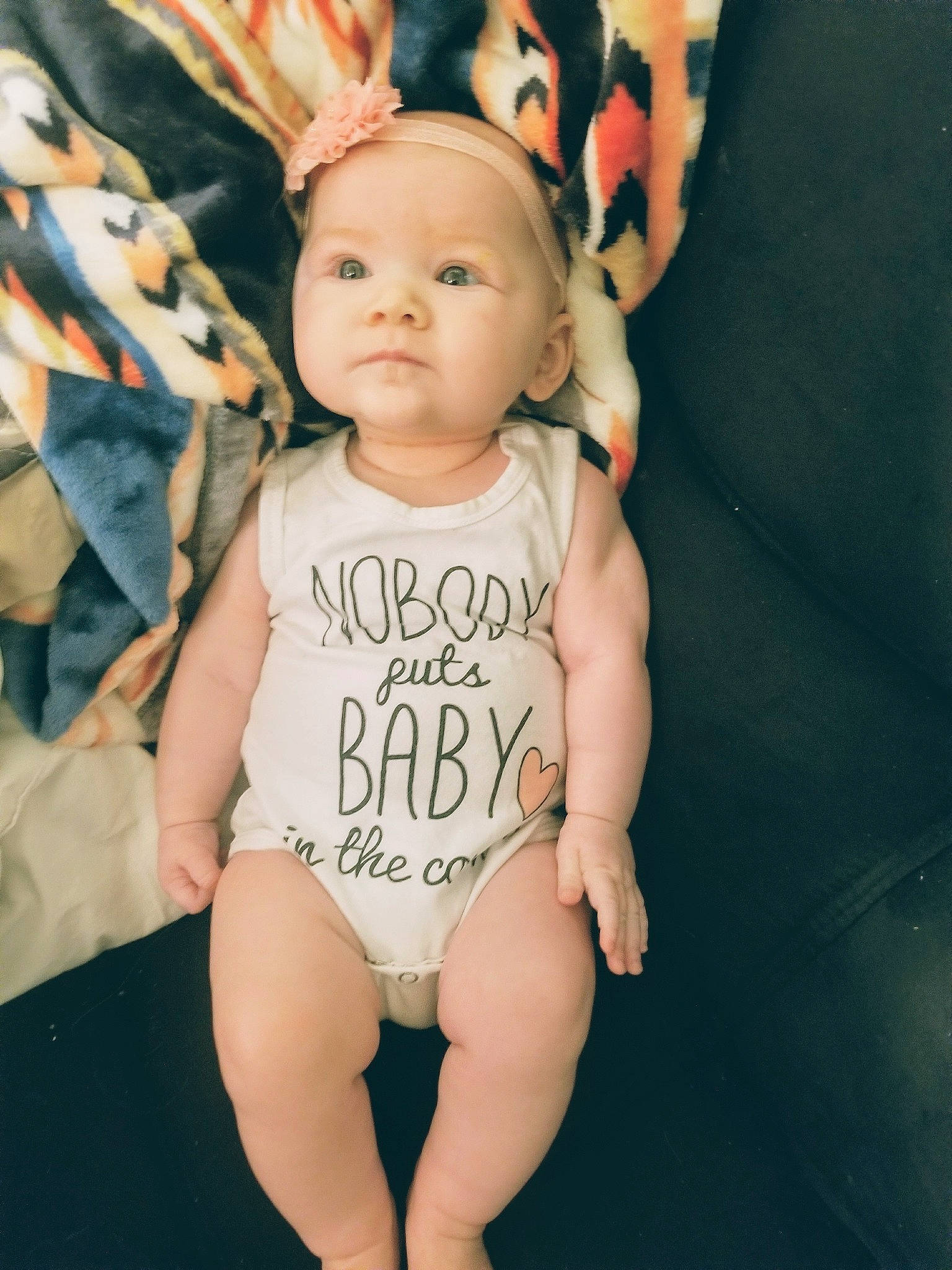 Pepper joined the competition — help win amazing prizes! abdomen, baby, baby_products, baby_toddler_clothing, blond, chest, eye, finger, happy, human_body, human_leg, nail, neck, pattern, person, skin, sleeve, thigh, thumb, toddler