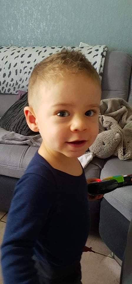 Sloan participe au concours pour gagner de l'argent avec cette photo : baby, blond, cheek, child, chin, comfort, dress, eye, eyebrow, face, happy, head, iris, lip, mouth, nose, person, skin, smile, toddler