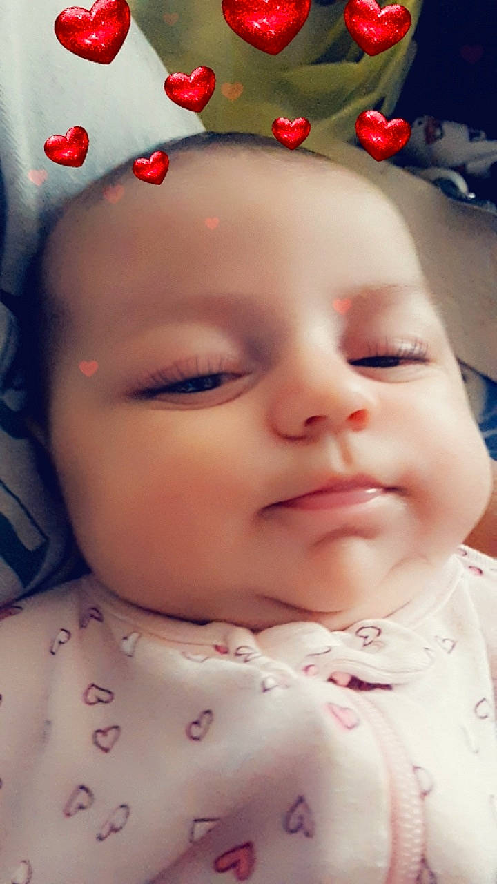 Madixx joined the competition — help win amazing prizes! baby, bedtime, cheek, child, close_up, face, forehead, head, lip, mouth, nose, person, skin, smile, toddler