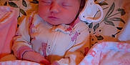 Aurora joined the competition — help win amazing prizes! baby, bed, blanket, child, comfort, cozy, cute, face, floral_pattern, hand, indoors, infant, newborn, pacifier, pajamas, peaceful, portrait, rest, sleeping, soft_toy