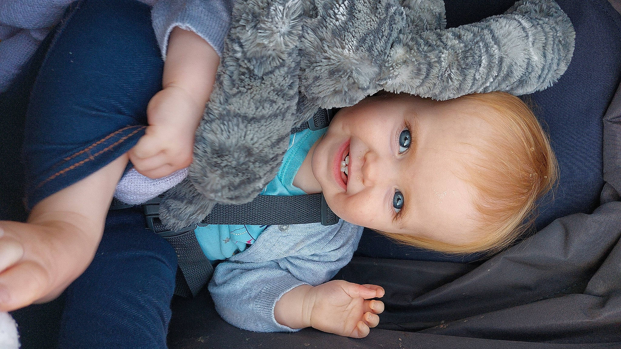 Maisie joined the competition — help win amazing prizes! cheek, chin, cool, eye, face, finger, flash_photography, gesture, hat, head, iris, leg, lip, mouth, nose, person, plant, skin, smile, toddler