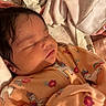 baby, bedtime, blanket, cheek, closed_eyes, cozy, cute, face, hair, indoors, infant, mouth, newborn, pajamas, portrait, resting, sleep, sleeping, soft_fabric, unicorn