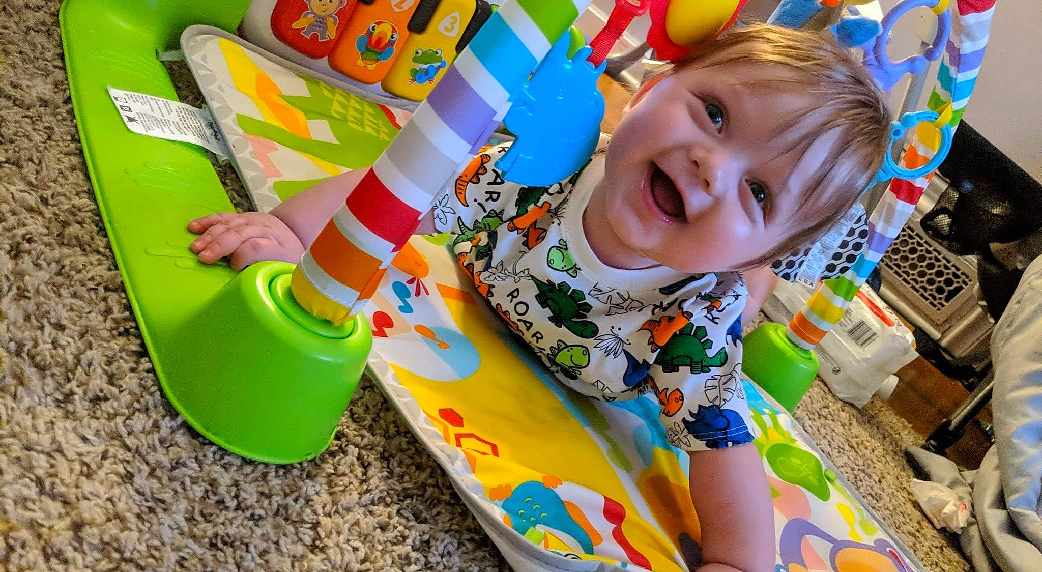 Malcolm joined the competition — help win amazing prizes! baby, child, fun, person, play, toddler, toy