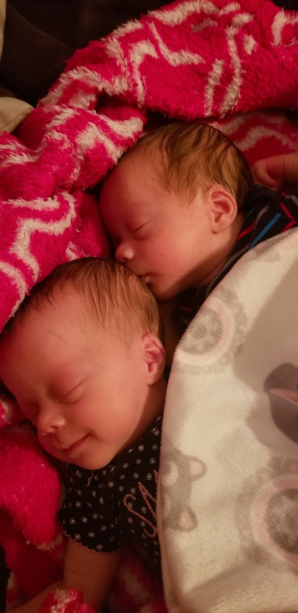 Jenae is registered to the contest to win money with this photo: baby, bedtime, cheek, child, ear, eye, face, gesture, head, interaction, lip, mouth, nap, nose, person, pink, skin, sleep, toddler