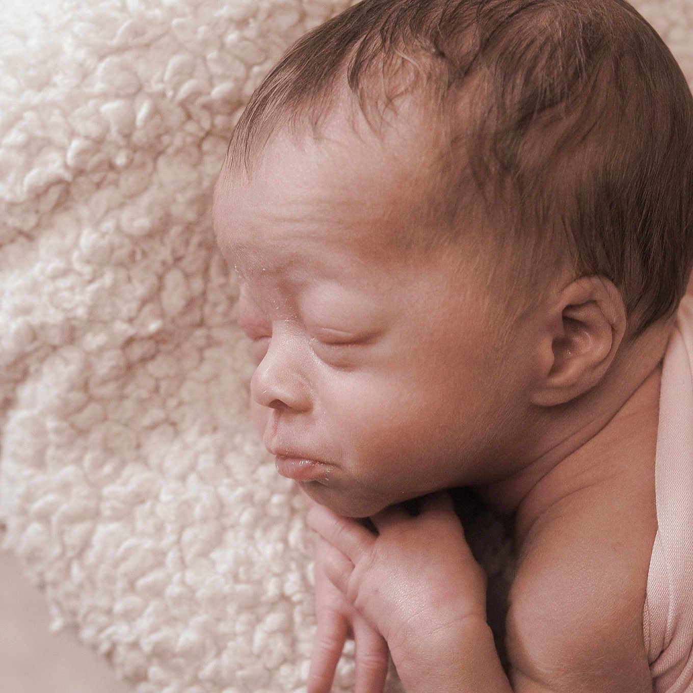 Jenae is registered to the contest to win money with this photo: baby, baby_sleeping, cheek, child, close_up, ear, face, fur, head, lip, nose, portrait_photography, skin, sleep, toddler
