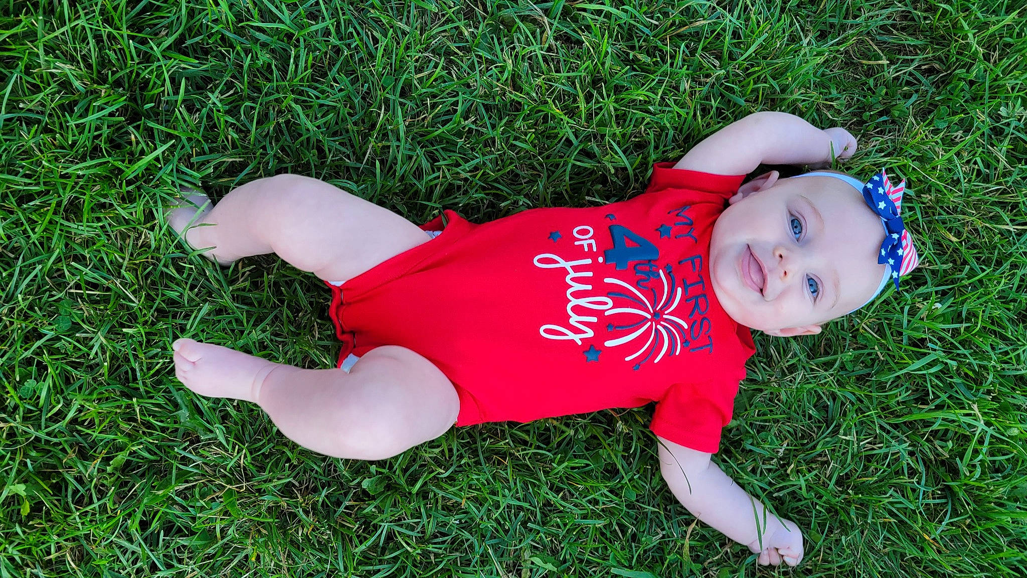 Tahlia joined the competition — help win amazing prizes! baby, baby_toddler_clothing, carmine, companion_dog, fun, grass, grass_family, grassland, happy, hat, joy, lawn, people_in_nature, person, plant, sleeve, smile, t_shirt, tail, toddler