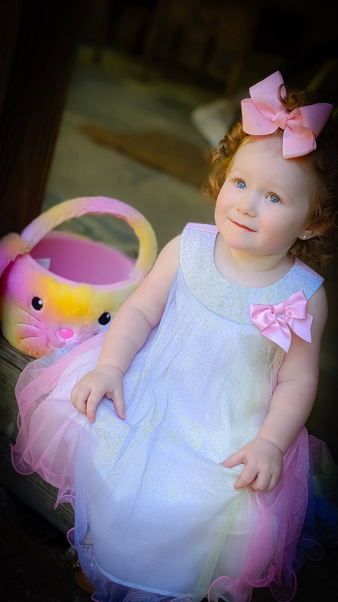 Braylynn joined the competition — help win amazing prizes! baby, child, costume, dress, flower, hair_accessory, joy, person, pink, skin, toddler