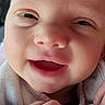 Lilith is registered to the contest to win money with this photo: baby, cheek, chin, eye, eyebrow, eyelash, face, facial_expression, forehead, hand, happy, head, human, iris, lip, mouth, muscle, nose, skin, smile