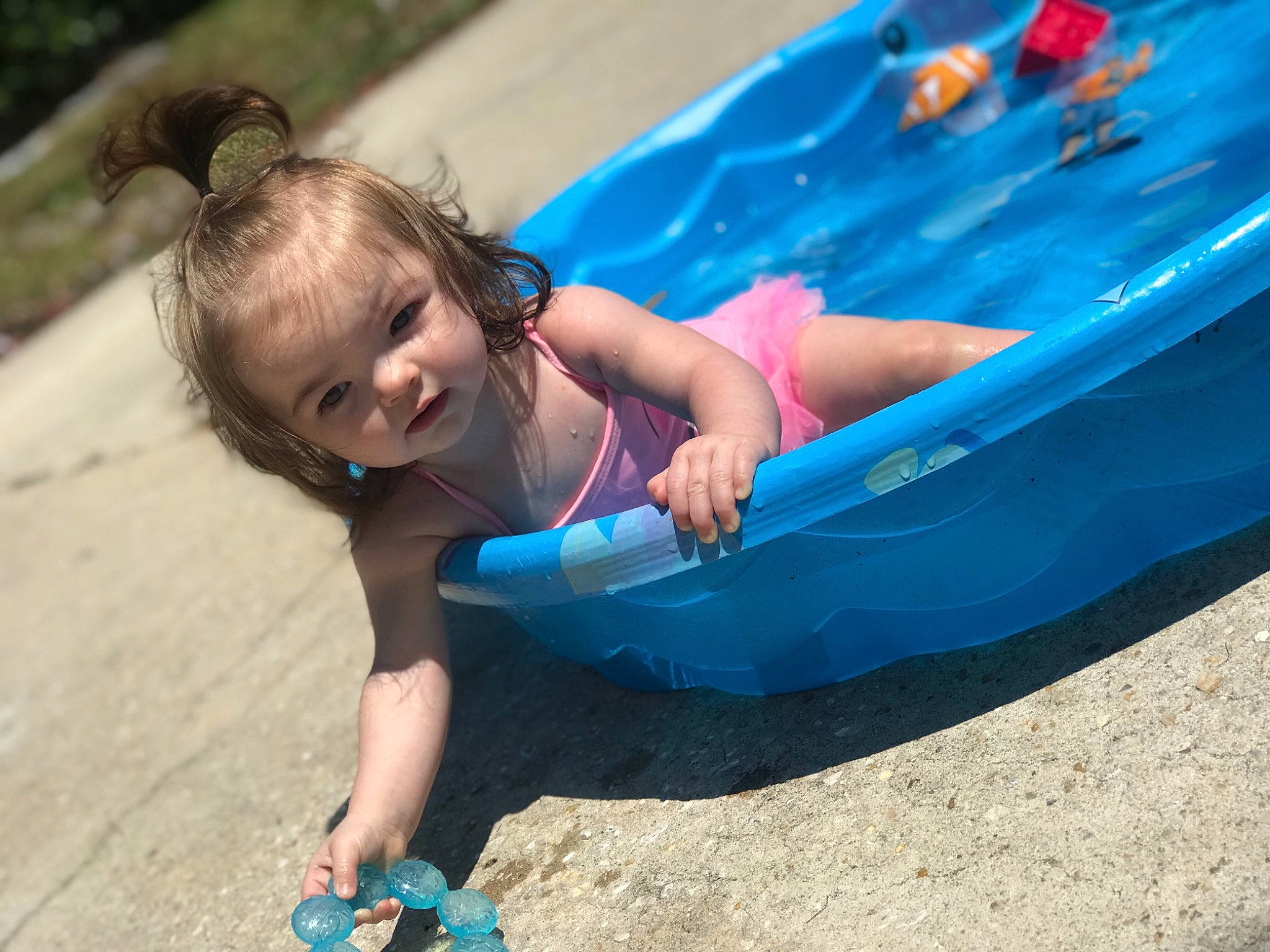 Braelynn joined the competition — help win amazing prizes! child, fun, leisure, person, play, recreation, smile, summer, toddler, vacation, water