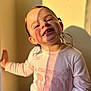 Joy participe au concours pour gagner de l'argent avec cette photo : toddler, child, smiling, wet_hair, long_sleeve_shirt, indoor, sunlight, shadow, face, happy, portrait, person, cute, young_child, clothing, wall, skin, expression, head, light