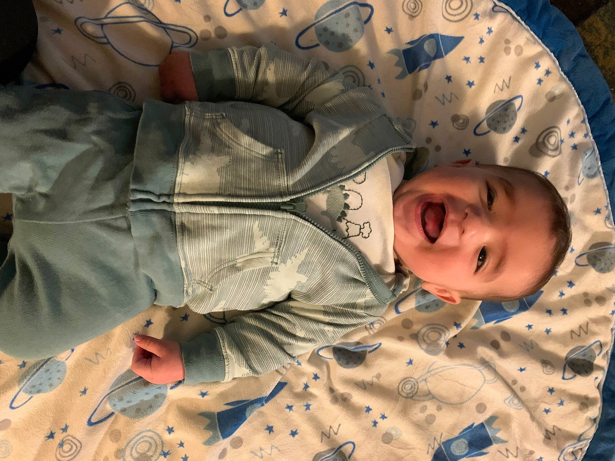 Aydrean joined the competition — help win amazing prizes! baby, chest, child, comfort, elbow, flesh, fun, happy, head, linens, mouth, pattern, person, room, sleep, sleeve, smile, textile, toddler, tree