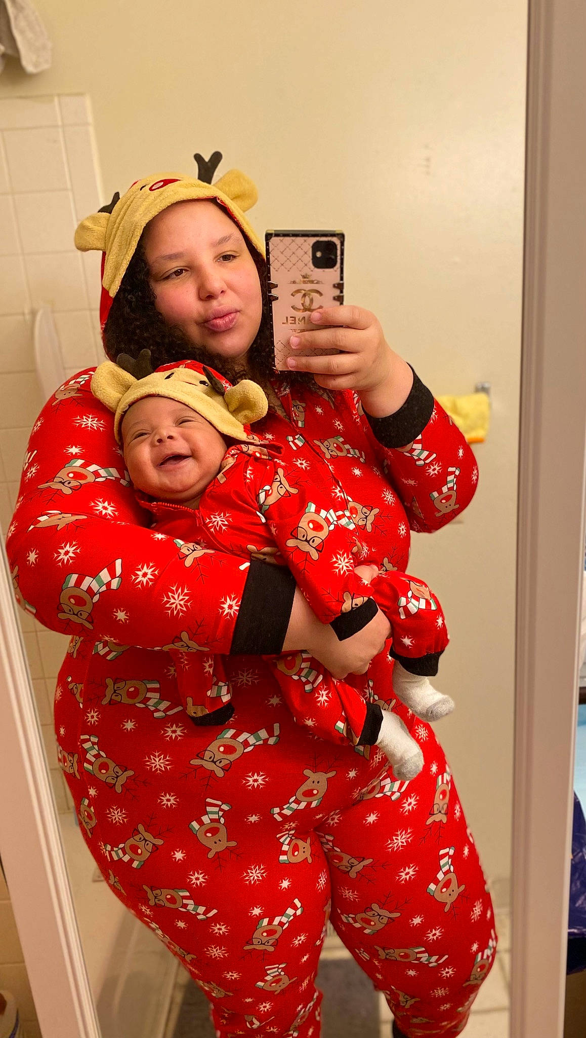 Devante joined the competition — help win amazing prizes! abdomen, baby, baby_toddler_clothing, child, comfort, costume, event, fun, gesture, happy, head, headwear, person, red, room, skin, sleeve, standing, textile, thigh
