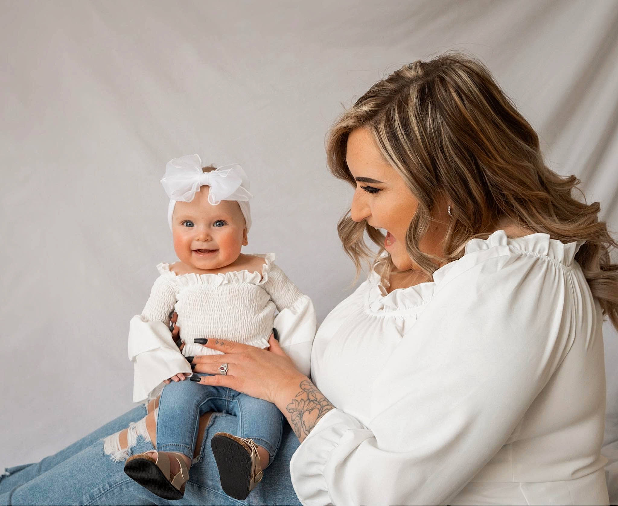 Harper joined the competition — help win amazing prizes! baby, baby_toddler_clothing, child, comfort, denim, event, flash_photography, fun, gesture, happy, headwear, human, jeans, jewellery, joy, love, person, portrait_photography, room, sitting