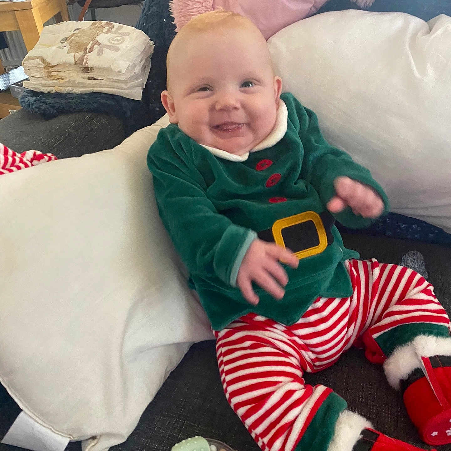 Matthew Junior joined the competition — help win amazing prizes! accessories, architecture, baby, bag, building, clothing, couch, cushion, face, furniture, handbag, happy, head, homedecor, indoors, pants, person, photography, portrait, sitting