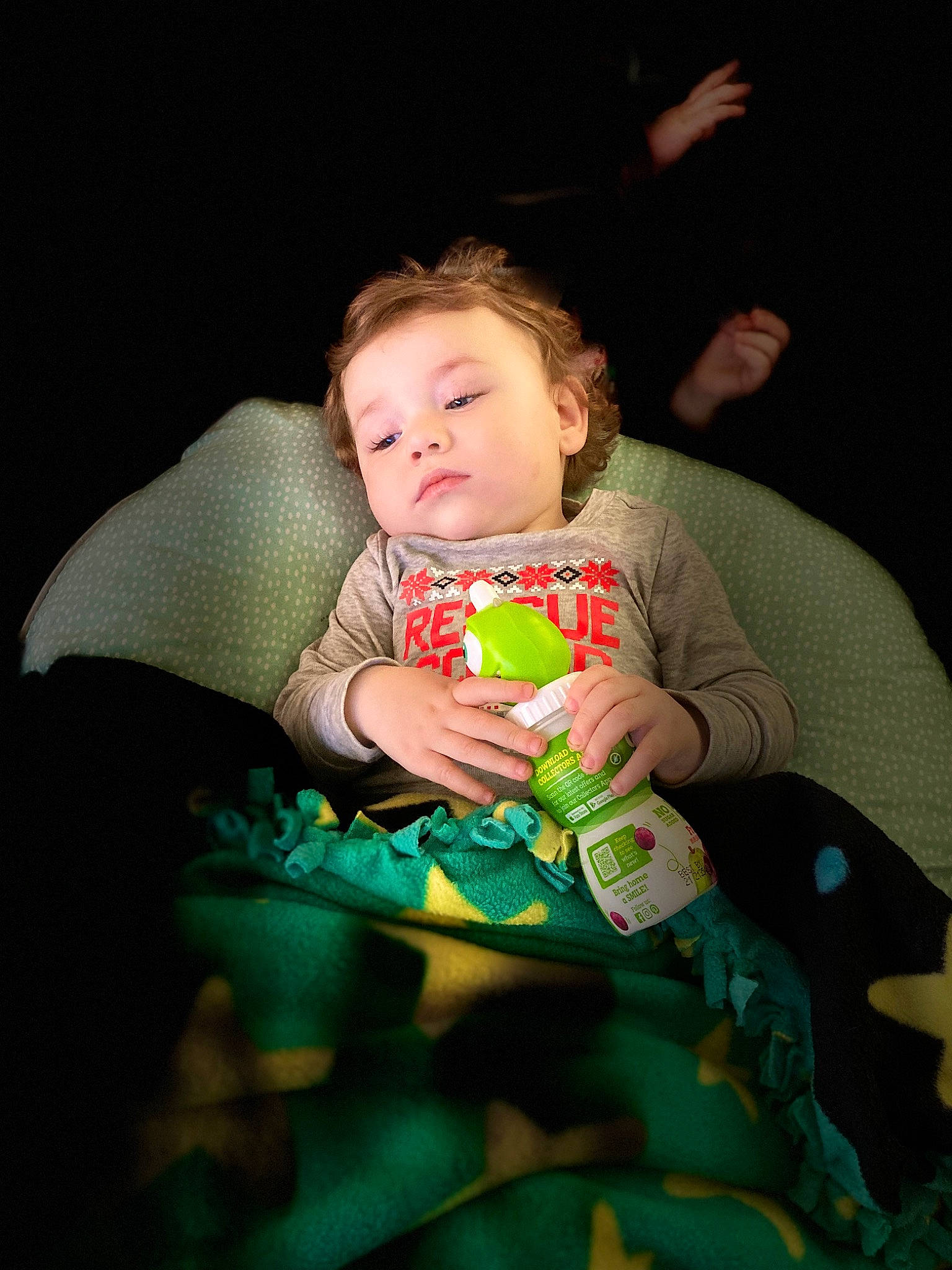 Nikko joined the competition — help win amazing prizes! baby, baby_products, baby_toddler_clothing, chair, cheek, child, comfort, finger, flash_photography, foot, fun, happy, linens, nail, person, sitting, skin, sleeve, sock, thumb