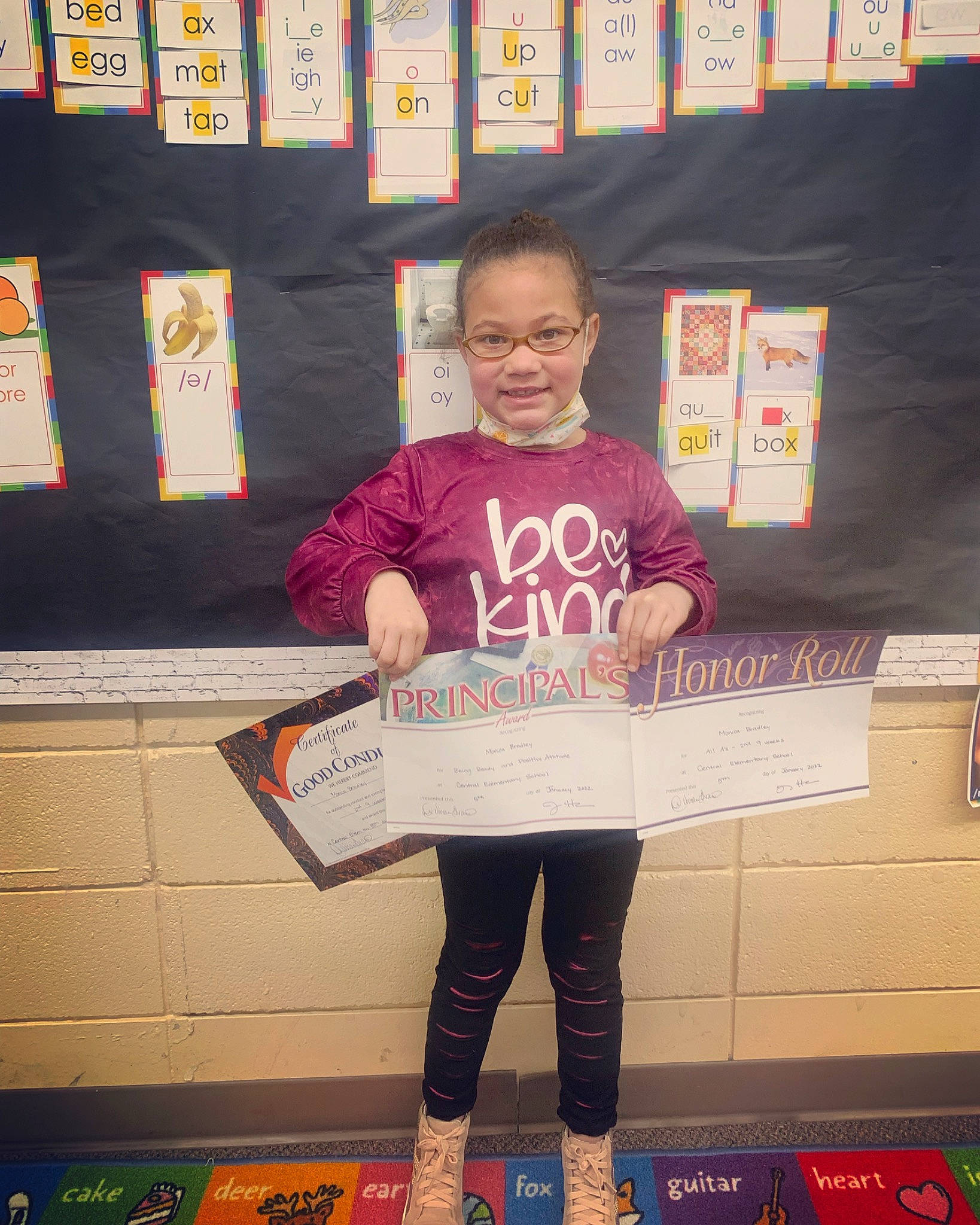 Monica joined the competition — help win amazing prizes! child, event, flooring, fun, handwriting, happy, joy, leisure, person, photograph, photography, play, recreation, red, room, sleeve, smile, snapshot, standing, t_shirt