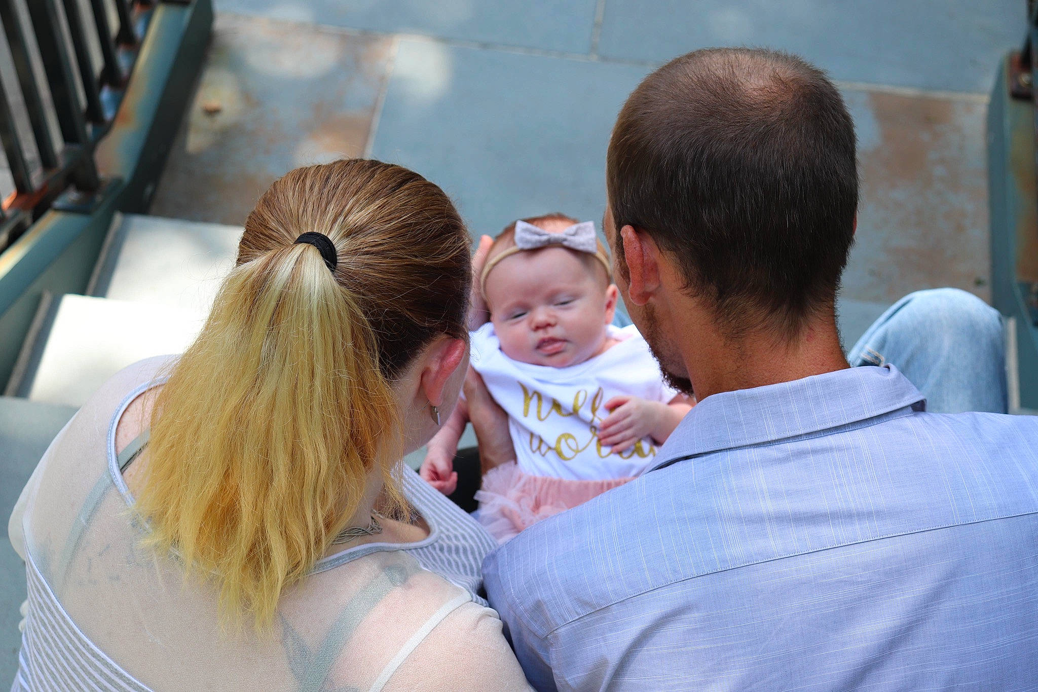 Paityn Marylin Maé is registered to the contest to win money with this photo: baby, child, ear, family, interaction, people, person, toddler, vacation