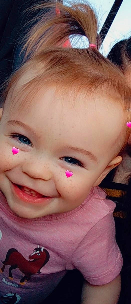 Paityn joined the competition — help win amazing prizes! cheek, chin, ear, eye, eyebrow, eyelash, facial_expression, forehead, hair, hairstyle, happy, human_body, iris, joy, lip, mouth, neck, nose, person, skin