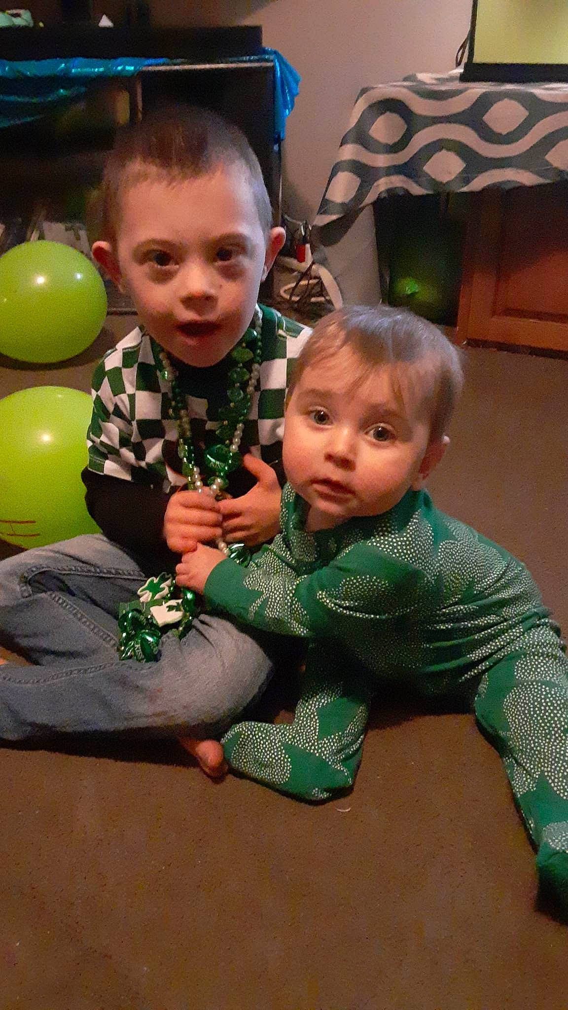 Maximus is registered to the contest to win money with this photo: adaptation, baby, balloon, child, event, flooring, foot, fun, grass, happy, head, holiday, leisure, organ, person, play, sitting, skin, standing, toddler