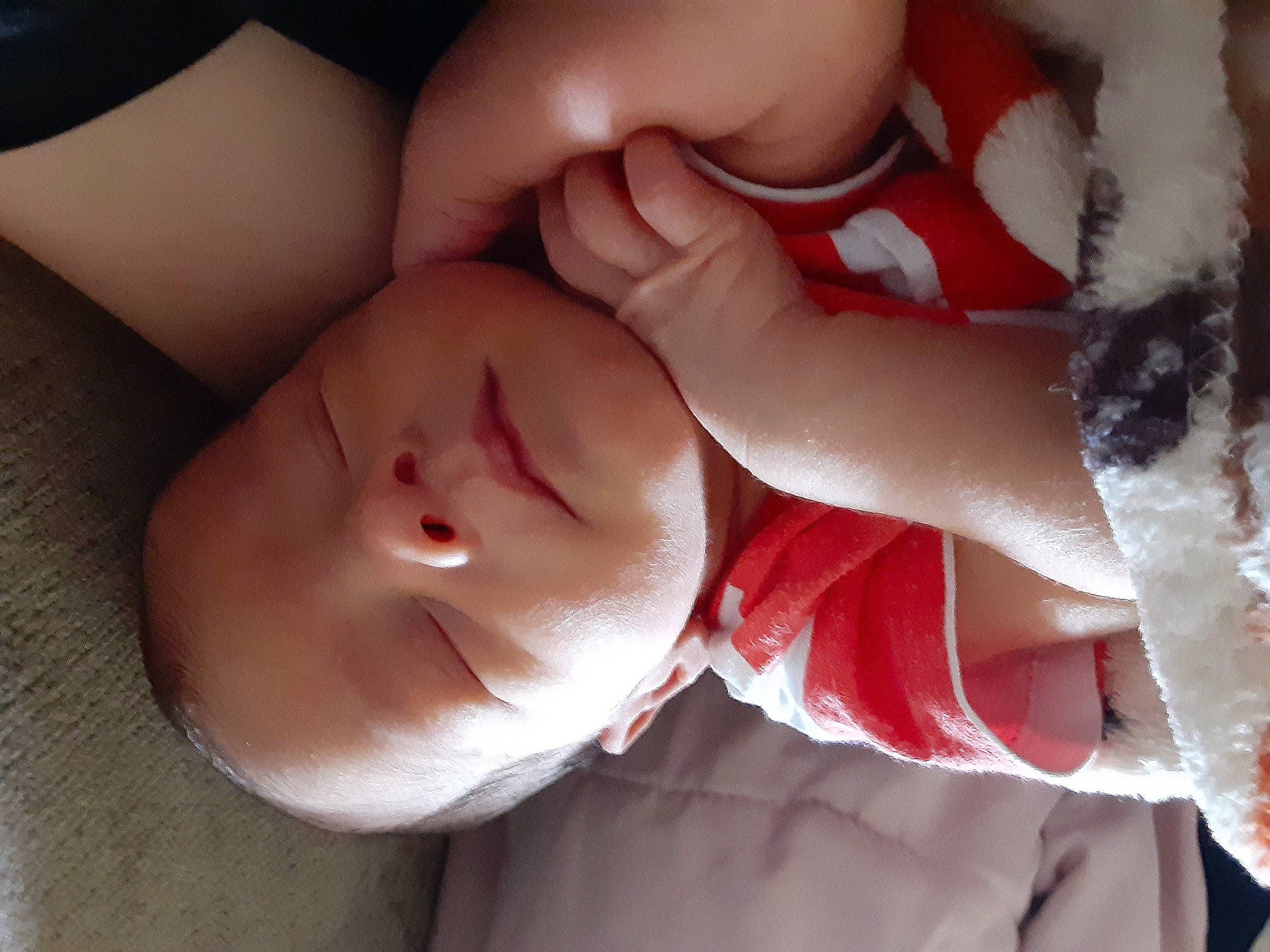 Lincoln joined the competition — help win amazing prizes! arm, baby_toddler_clothing, cheek, comfort, eye, eyebrow, finger, gesture, hand, human_body, lip, mouth, muscle, nail, neck, nose, person, product, skin, textile