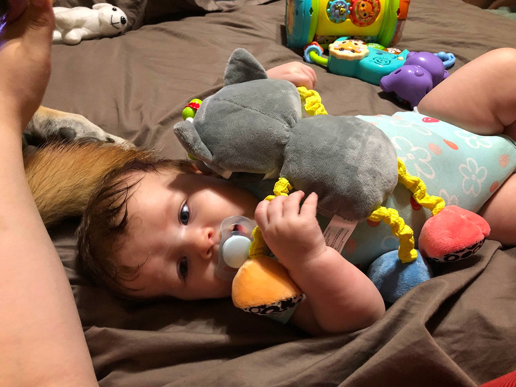 Jenna joined the competition — help win amazing prizes! baby, child, comfort, finger, fun, gesture, head, joint, leisure, mammal, mouth, nail, person, product, skin, snapshot, thigh, toddler, toy, vertebrate