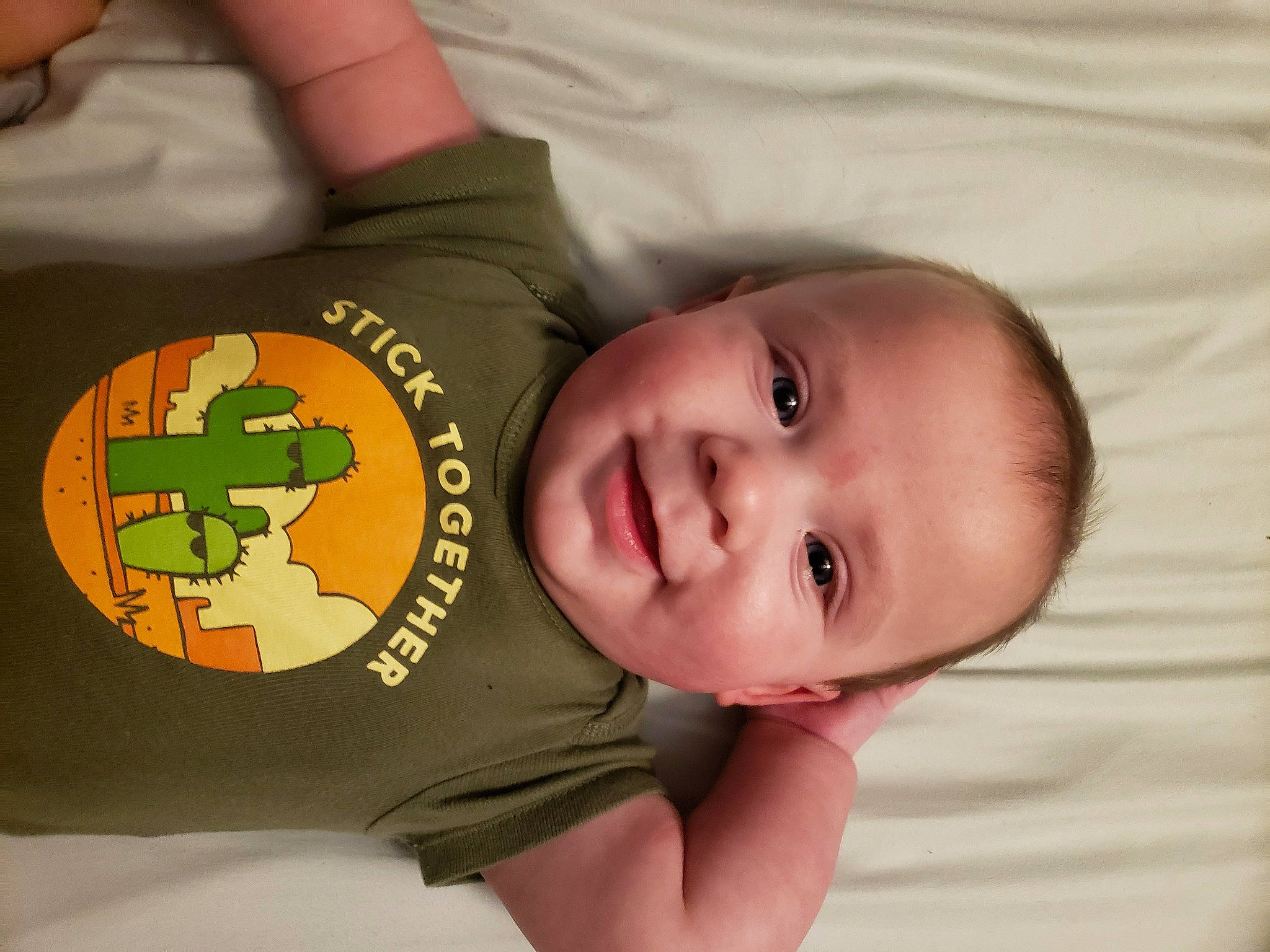 Abel is registered to the contest to win money with this photo: baby, baby_products, baby_toddler_clothing, cheek, child, comfort, finger, fun, hand, happy, joy, logo, nail, nose, person, room, skin, sleeve, smile, symbol