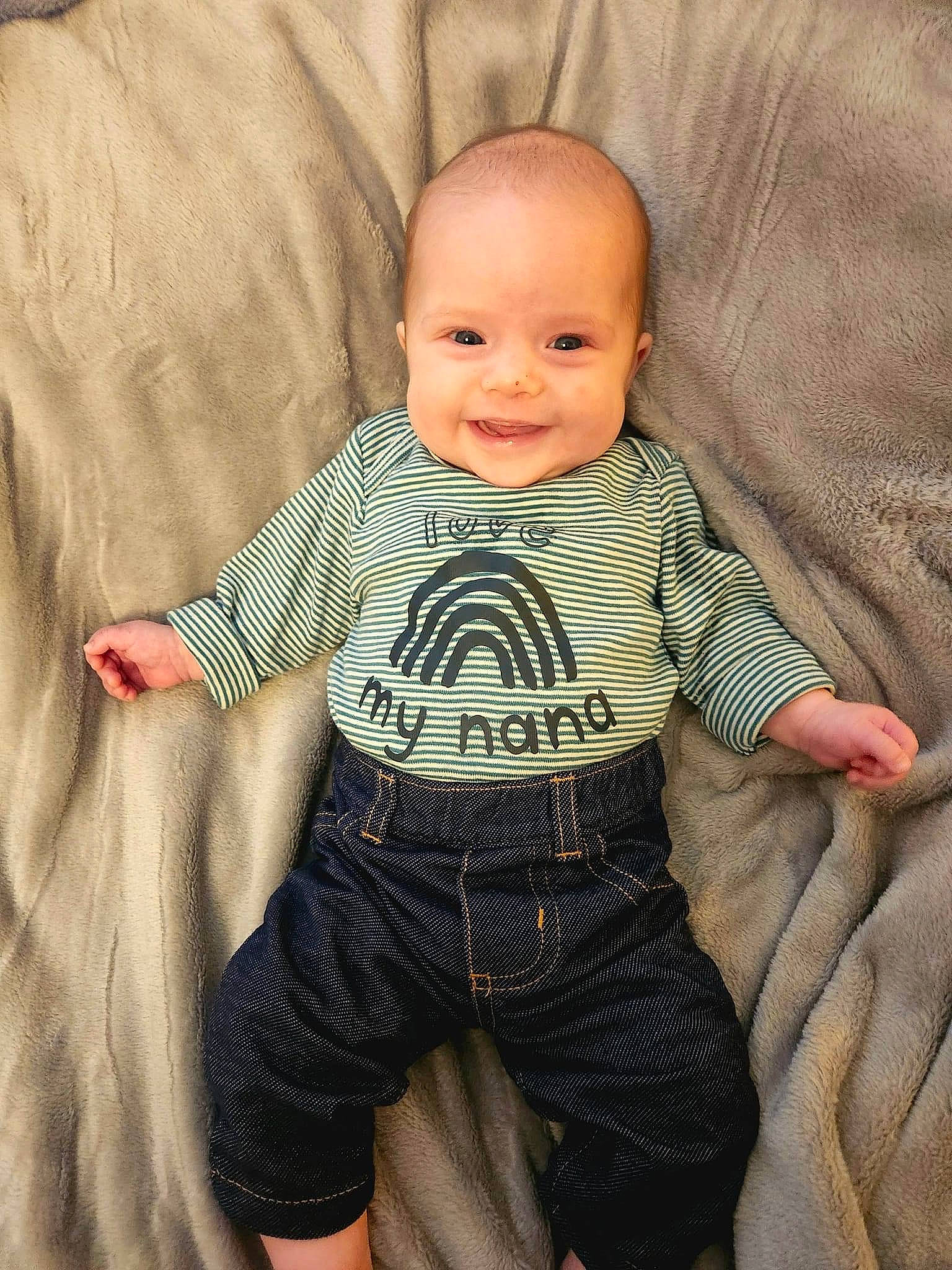 Nova joined the competition — help win amazing prizes! baby, baby_toddler_clothing, cheek, child, chin, comfort, eye, finger, hair, happy, head, iris, joy, outerwear, pattern, person, skin, sleeve, smile, t_shirt