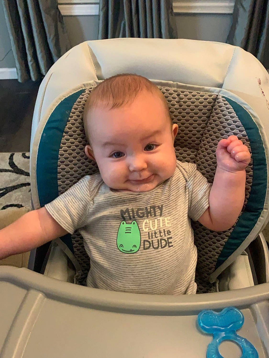 Brantlee joined the competition — help win amazing prizes! auto_part, baby, baby_carriage, baby_products, baby_safety, baby_toddler_clothing, car_seat, chair, cheek, child, circle, comfort, fun, happy, mouth, person, product, sitting, skin, smile