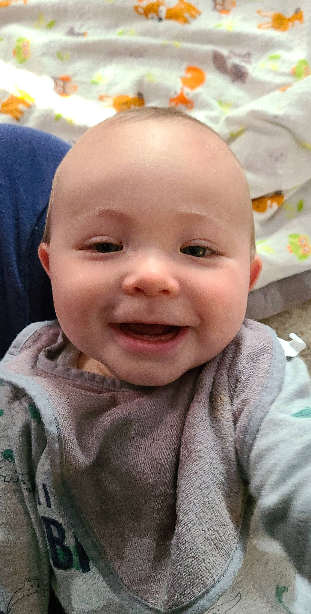 Brantlee joined the competition — help win amazing prizes! baby, baby_laughing, baby_products, baby_toddler_clothing, cheek, child, event, eyebrow, fun, grass, happy, iris, laugh, lip, nose, person, portrait_photography, sitting, skin, smile