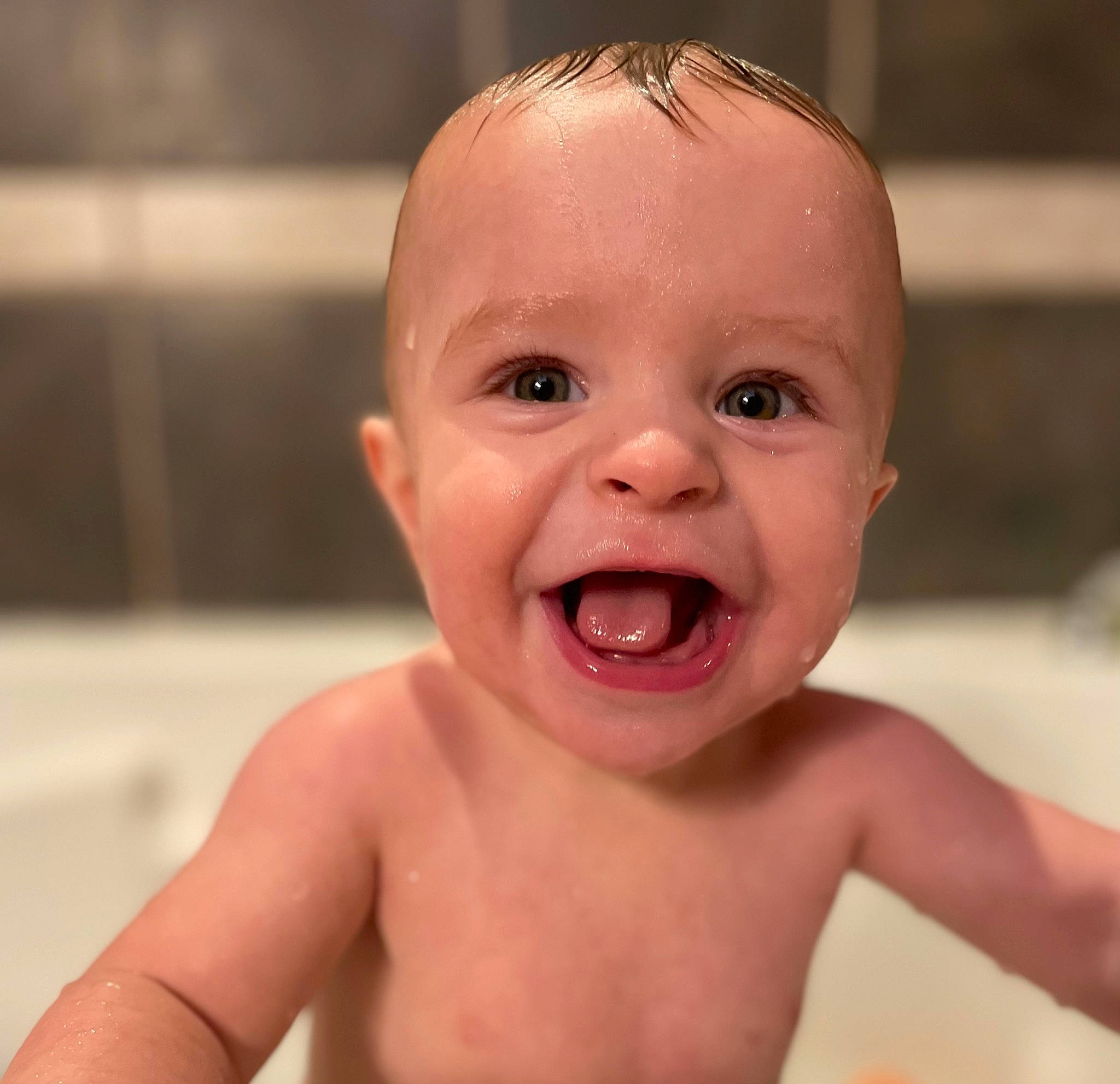 Konnan joined the competition — help win amazing prizes! baby, baby_bathing, bathing, cheek, chest, ear, eyelash, gesture, happy, human_body, iris, jaw, lip, mouth, neck, nose, person, skin, smile, toddler