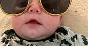 Aleeya joined the competition — help win amazing prizes! child, cool, eye_glass_accessory, eyewear, face, fun, glasses, goggles, head, lip, nose, personal_protective_equipment, smile, sunglasses, toddler, vision_care, yellow