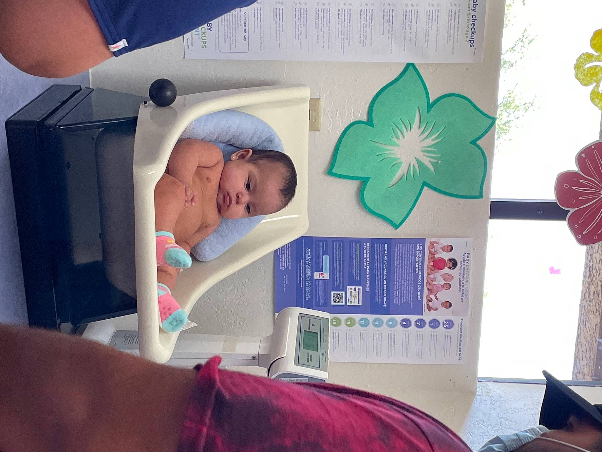 April Clementine joined the competition — help win amazing prizes! baby, blue, child, comfort, design, font, green, illustration, linens, magenta, paper, pattern, person, petal, photograph, room, snapshot, t_shirt, textile, toddler