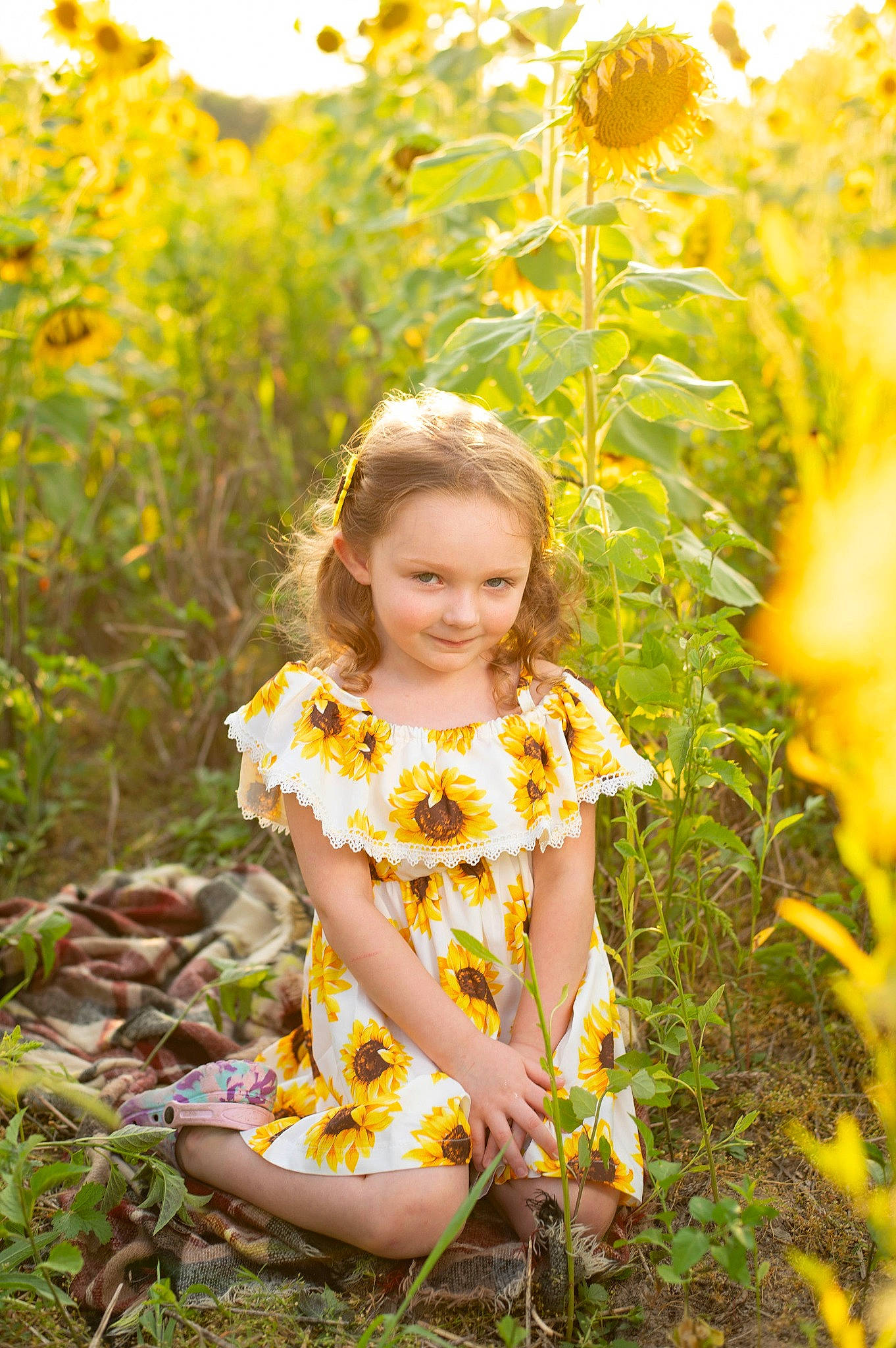 Rosalie joined the competition — help win amazing prizes! botany, dress, eye, face, fawn, flower, grass, grass_family, grassland, hair, happy, joy, meadow, morning, nature, people_in_nature, person, plant, smile, summer