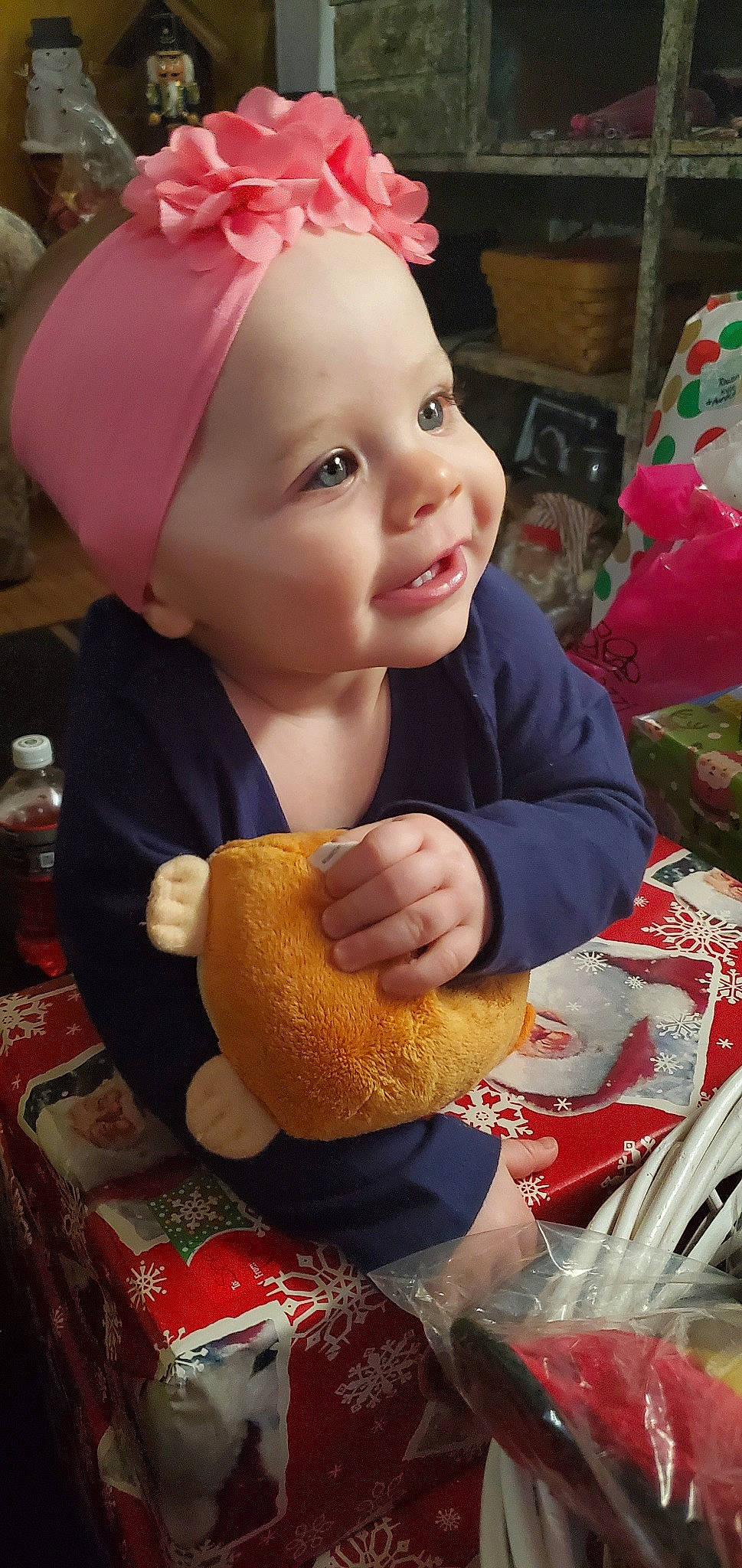 Brinley joined the competition — help win amazing prizes! child, christmas, person, plush, toddler