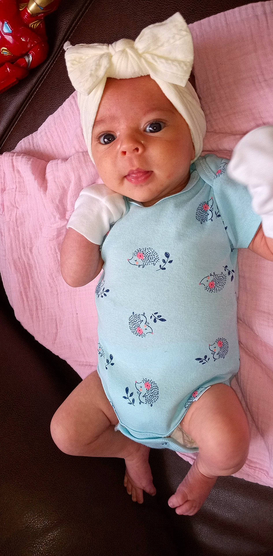 Amayah is registered to the contest to win money with this photo: arm, baby, baby_toddler_clothing, cheek, chin, eye, eyebrow, face, finger, hand, human_body, iris, lip, mouth, nose, organ, person, pink, skin, sleeve