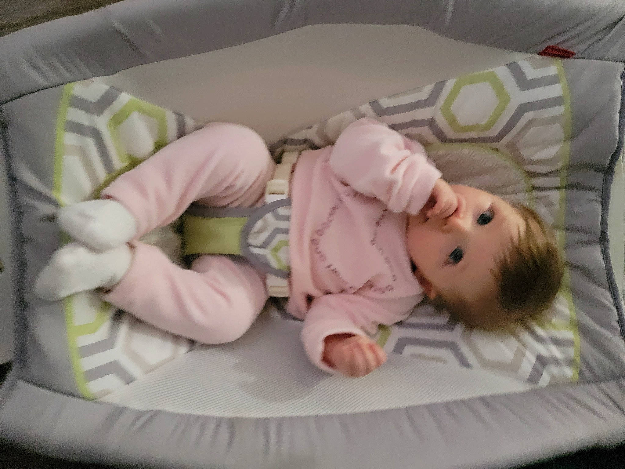 Mia is registered to the contest to win money with this photo: baby, baby_products, baby_safety, baby_sleeping, baby_toddler_clothing, baby_toys, bedtime, car_seat, child, comfort, infant_bed, linens, nap, person, product, room, sitting, sleep, textile, toddler