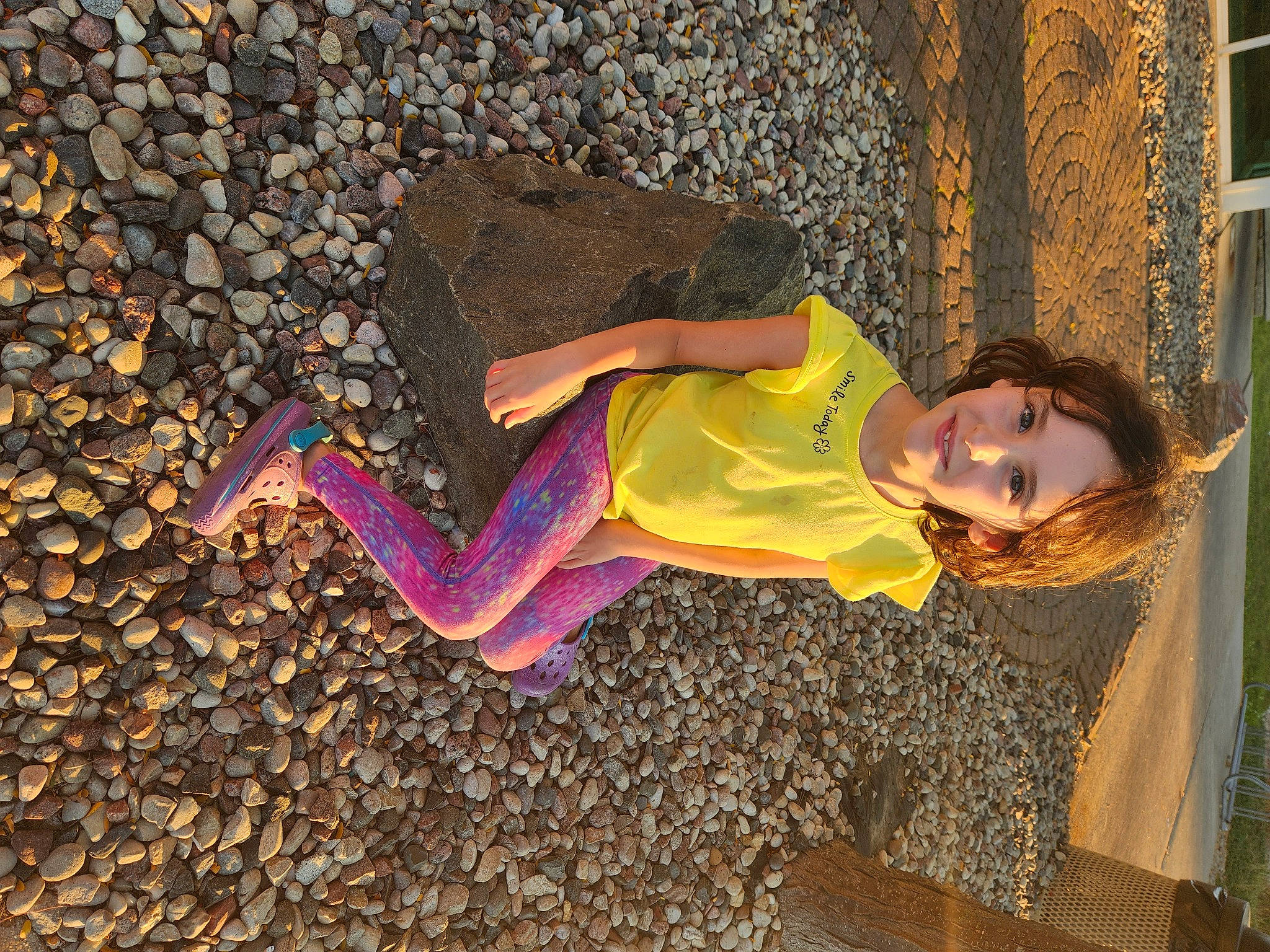 Zoey is registered to the contest to win money with this photo: asphalt, fun, grass, happy, human_leg, joy, landscape, leisure, people_in_nature, person, photo_shoot, road_surface, shadow, sitting, soil, thigh, tints_and_shades, tree, wood