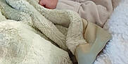 James is registered to the contest to win money with this photo: baby, sleeping, blanket, soft, cozy, infant, child, face, peaceful, cuddly, comfort, warm, bed, rest, cute, skin, eyelashes, nap, indoors, portrait