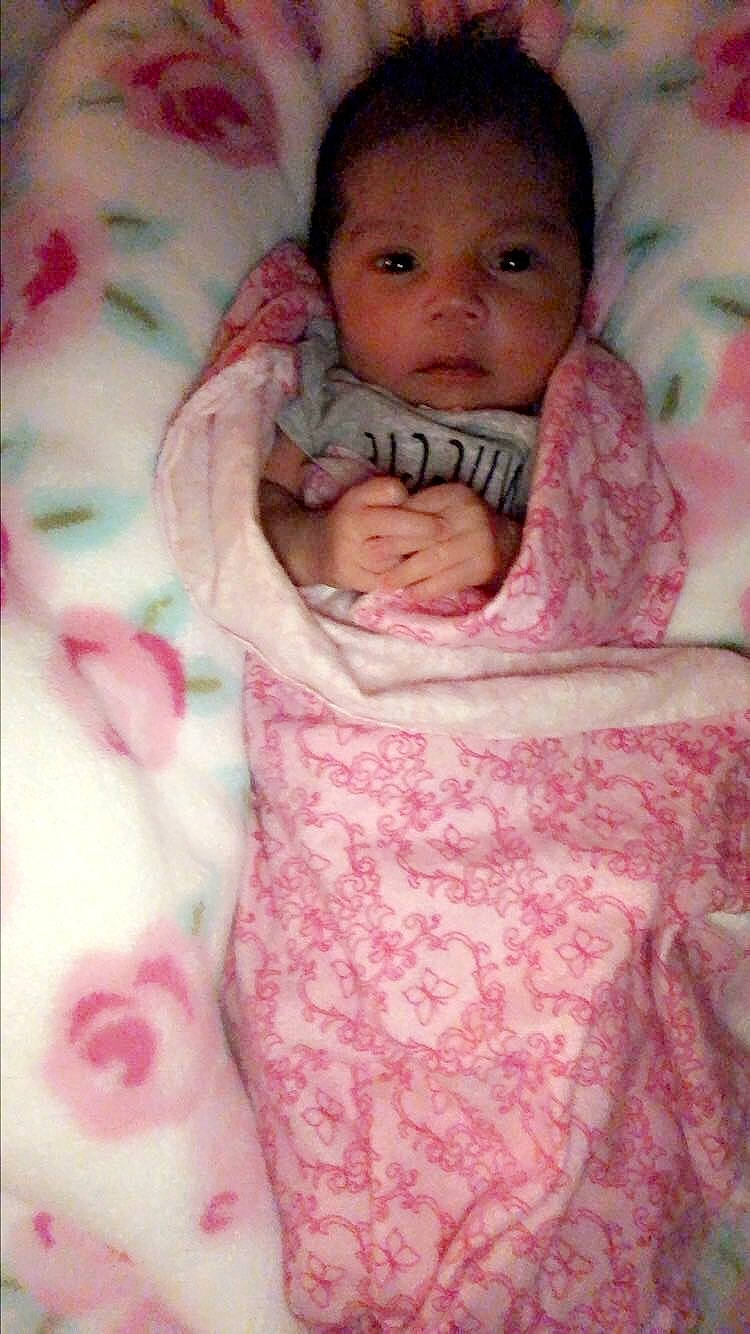 Kalaya is registered to the contest to win money with this photo: baby, cheek, child, linens, lip, mouth, nap_mat, person, pink, skin, textile, toddler