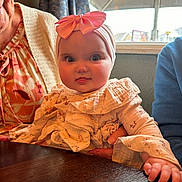 Cecilia-Rae is registered to the contest to win money with this photo: accessories, adult, baby, bodypart, clothing, couch, face, female, finger, furniture, glasses, hand, hardwood, hat, head, person, photography, portrait, woman, wood