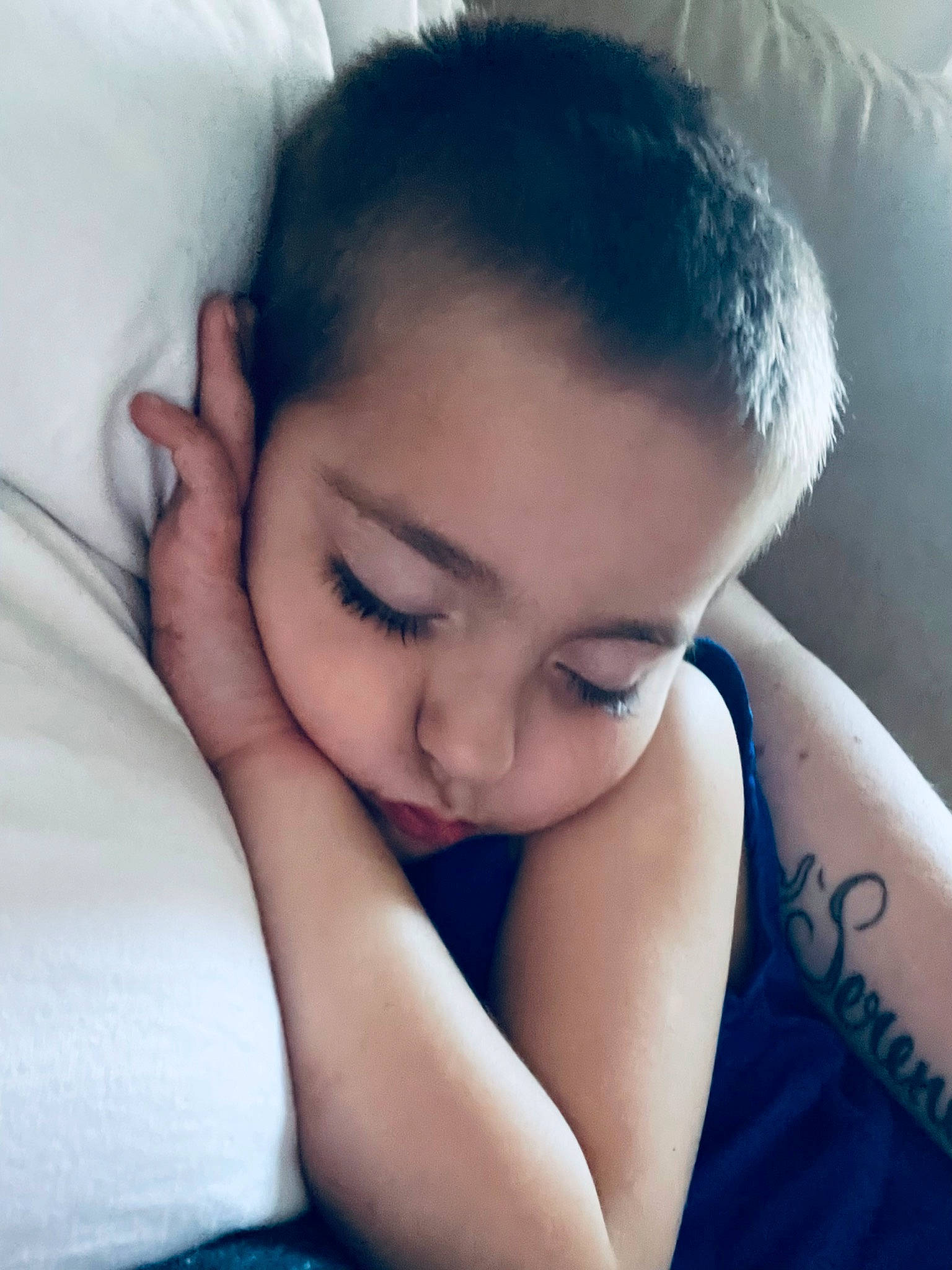 Jaxyn joined the competition — help win amazing prizes! arm, blue, comfort, eye, eyebrow, eyelash, face, flash_photography, forehead, hair, head, joint, lip, muscle, neck, organ, person, shoulder, skin, smile