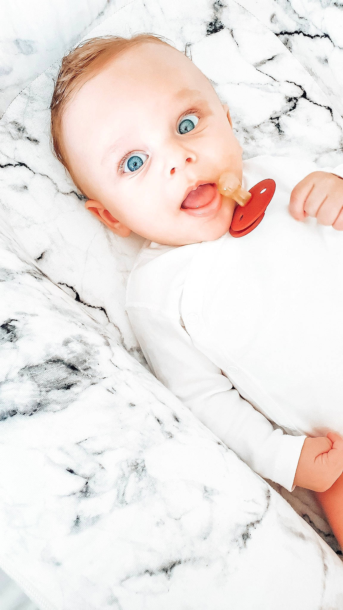 Alessio is registered to the contest to win money with this photo: baby, beauty, cheek, child, child_model, eye, face, fur, head, lip, nose, person, photography, pink, portrait, portrait_photography, red, skin, sleeve, surprise