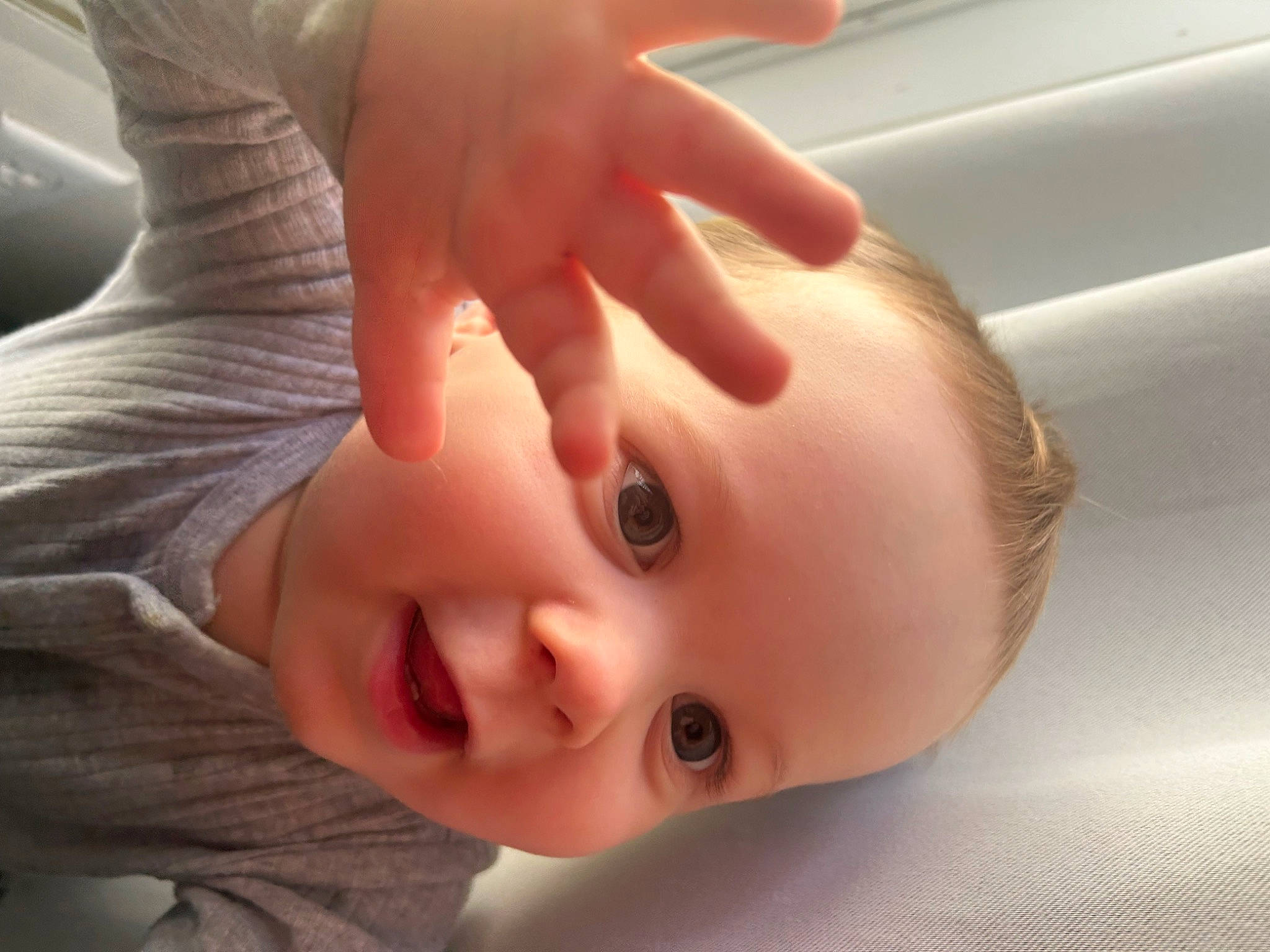 Keegan joined the competition — help win amazing prizes! baby, beauty, cheek, chin, ear, eye, eyebrow, eyelash, finger, forehead, gesture, hand, jaw, lip, mouth, neck, nose, person, skin, smile