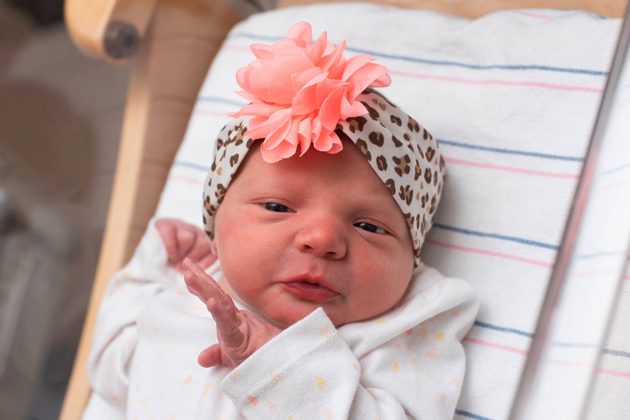 Emery is registered to the contest to win money with this photo: baby, baby_sleeping, baby_toddler_clothing, cheek, child, comfort, eyelash, fashion_accessory, hair_accessory, happy, hat, headgear, headpiece, headwear, linens, peach, person, pink, skin, smile