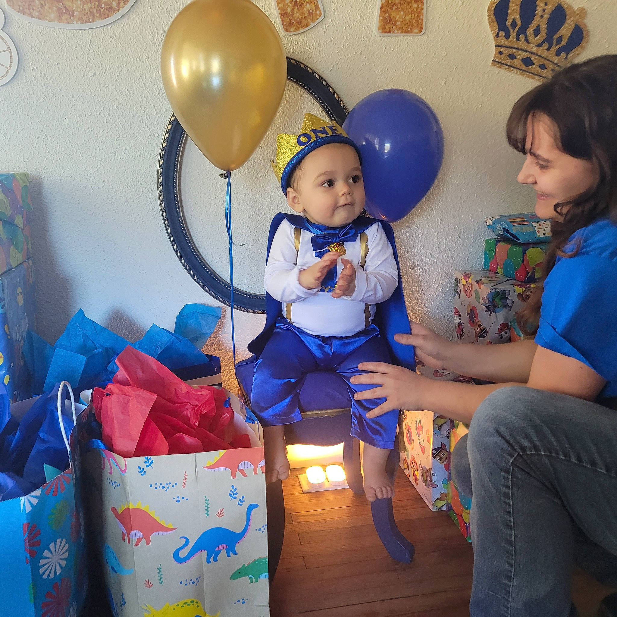 Archer joined the competition — help win amazing prizes! balloon, blue, child, event, fun, happy, leisure, organ, party, party_supply, person, plastic_bag, room, sandal, sharing, sitting, t_shirt, toddler, toy, white